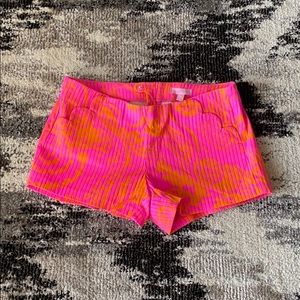 Lily Pulitzer Zip Up Shorts